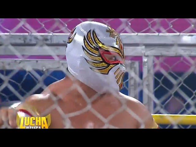 CARISTICO vs L.A. PARK Lucha Estelar en Jaula 22/Oct/2016