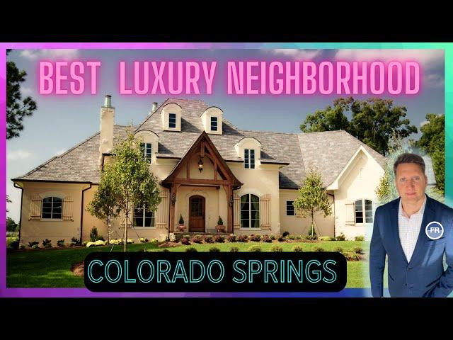 Best Luxury Neighborhood, NE Colorado Springs,  Black Forest area, Tour 3 Luxury Homes in Winsome.