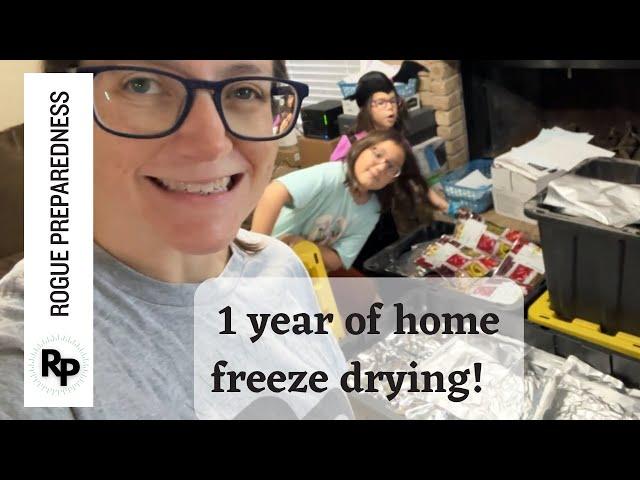 Everything I've Freeze Dried in a Year! - Watch Now! Start Freeze Drying Today!