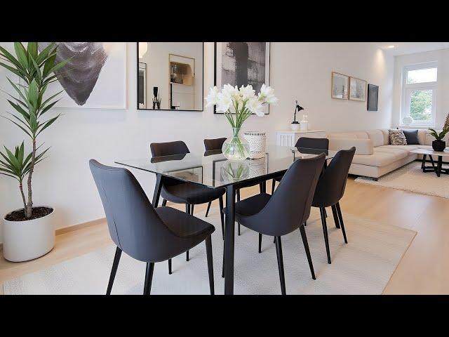 Stylish Dining Room Decorating Ideas 2025 Modern Dining Table & Living Room Interior Design Trends