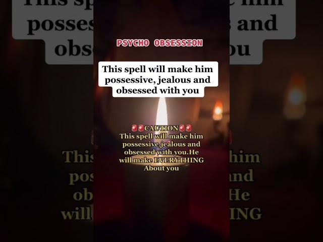 This spell will make him possessive jealous and obsessed #shortvideo #shorts #viral #tiktok #video