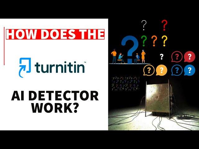 How the Turnitin AI detector works