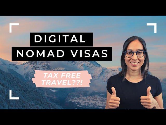 Digital Nomad Visas Explained | How to Travel and Work Remotely (2022 Tips!)