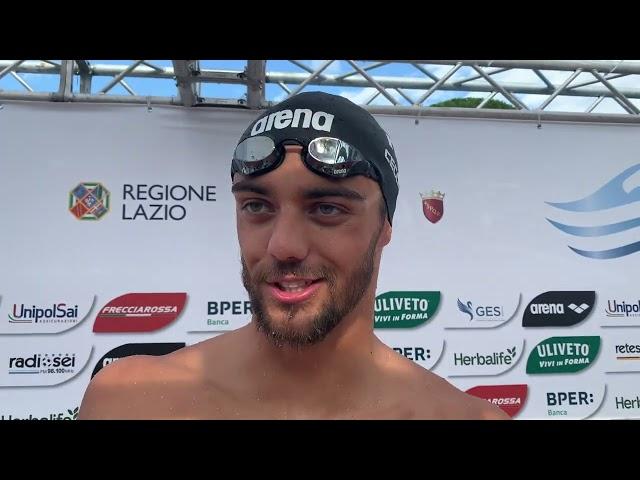 Sette Colli 2023: Thomas Ceccon Oro 50do