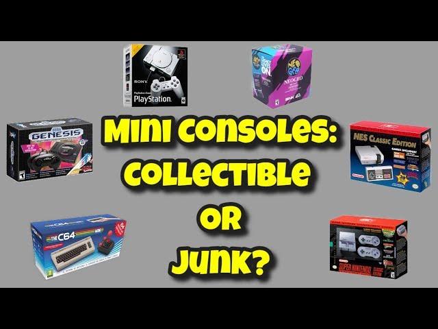 Mini Game Consoles: Collectible or Junk?