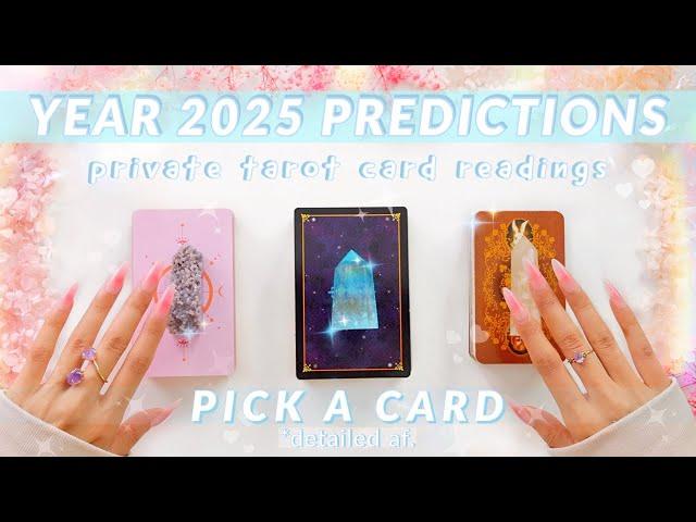 Your Entire Year 2025 MEGA PredictionsPrivate Readings️pick a card tarot reading