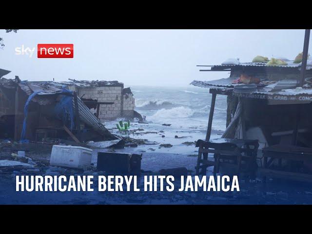 Jamaica recovers after being hit by record breaking Hurricane Beryl