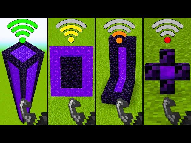 nether portal with different Wi-Fi - GIANT compilation