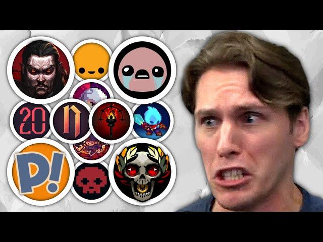 Jerma Struggling in Various Roguelike Games for One Hour