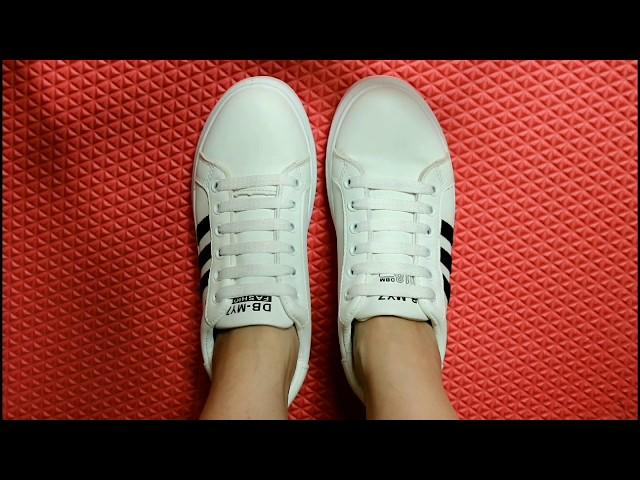 How to tie your shoelaces - Shoelace Style No. 6 way 3 and tutorial