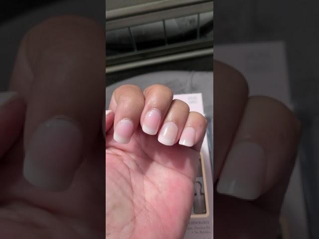 Honest Review Kiss Salon Acrylic French Nude Manicure Kit Short Length