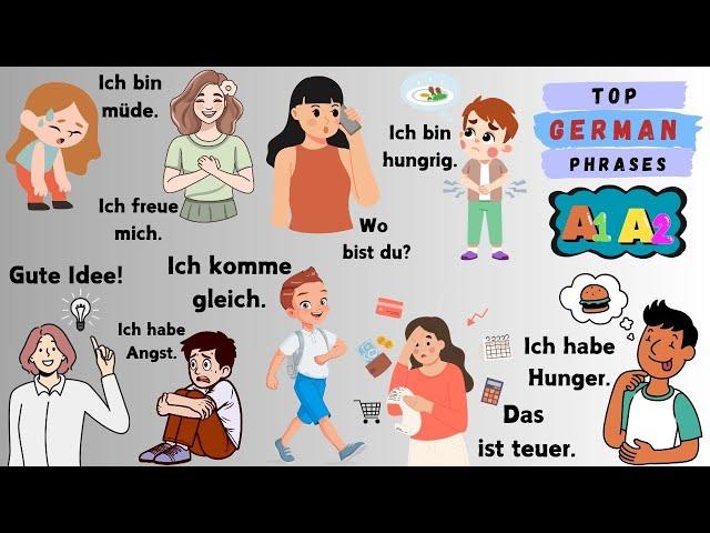 Speak German from Day One: Top Phrases for A1-A2 Learners