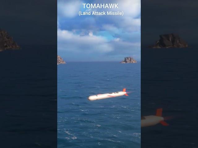 Tomahawk Land Attack Missile #shorts #modernwarships