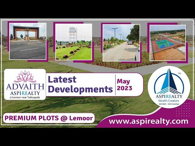 Aspirealty Advaith Developments May 2023 | Open Plots Near Srisailam Highway | Call 9777738888 Now