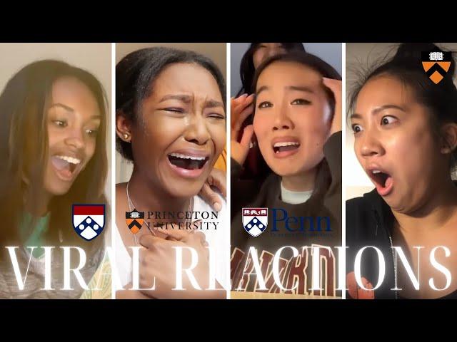 20 MINUTES of the FUNNIEST PRINCETON and UPENN Acceptance Reactions of ALL TIME - VIRAL