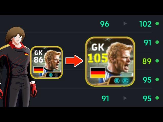 OLIVER KAHN Best Training Guide  || Oliver Kahn as Deuter Muller Captain Tsubasa  eFootball 2025