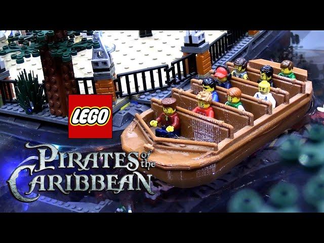 LEGO Pirates of the Caribbean Ride with Real Water!