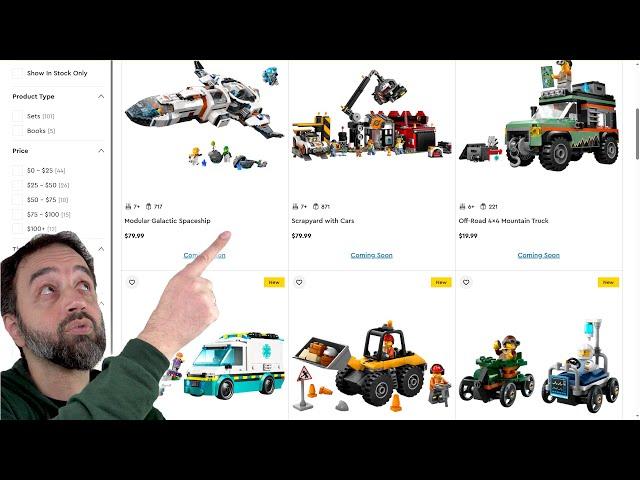 LEGO City 2025 official reveals & 1st impressions! Spaceship, scrapyard, camper van, soapbox derby?!