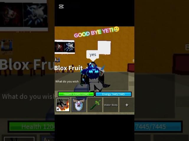I ate kitsune #roblox #bloxfurit #bloxfruits #sad