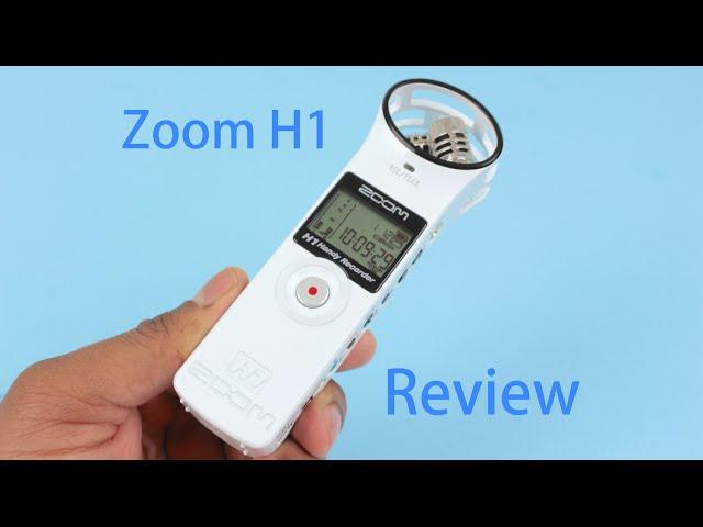 Zoom H1 Review and Test | Portable Handy Digital Audio Recorder | with DSLR and USB test