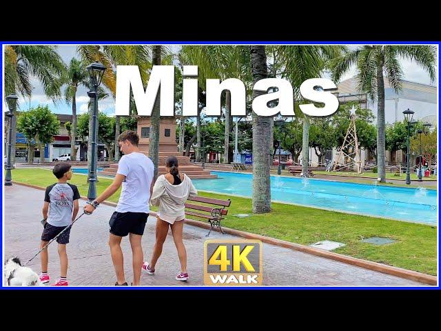 【4K】WALK Minas Lavalleja URUGUAY 4K video UY Travel vlog HDR