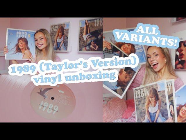 1989 (Taylor's Version) Vinyl Unboxing ALL VARIANTS | Rachel Lord