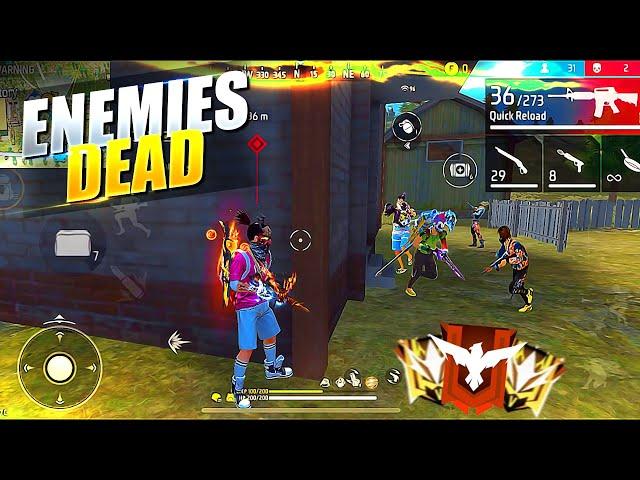 FREEFIRE 31 Kills Again !!  Solo vs Squad Mp40 + Groza is Magical - Garena free fire #freefire