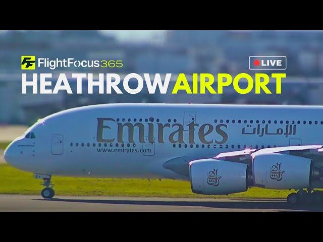 Heathrow Airport Live - Saturday 21st June 2025