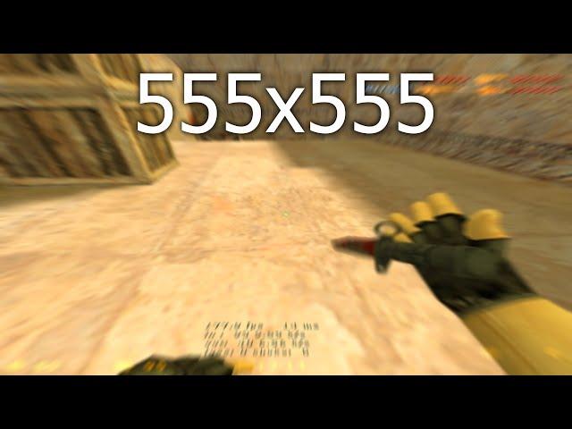 CS 1.6 555x555 = cheat? (cfg + models)