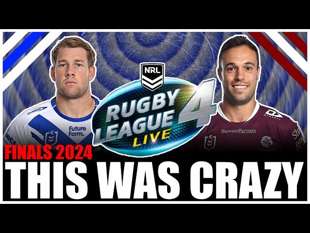 The Bulldogs BIGGEST Game In 10 Years vs Manly Sea Eagles on RLL4 | 2024  NRL FINALS