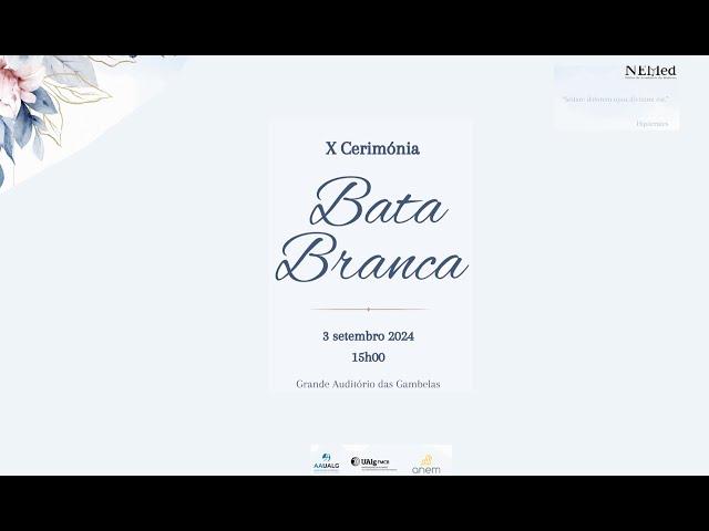 Cerimónia da Bata Branca 2024