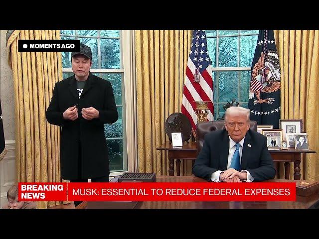 President Trump & Elon Musk in the Oval Office: Full Remarks