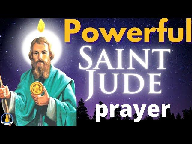 Powerful Saint Jude prayer for a Miracle for urgent needs