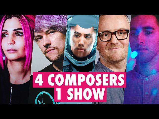 4 COMPOSERS SCORE THE SAME SHOW ft. Virtual Riot, Christian Henson, Tori Letzler, Mark Hadley