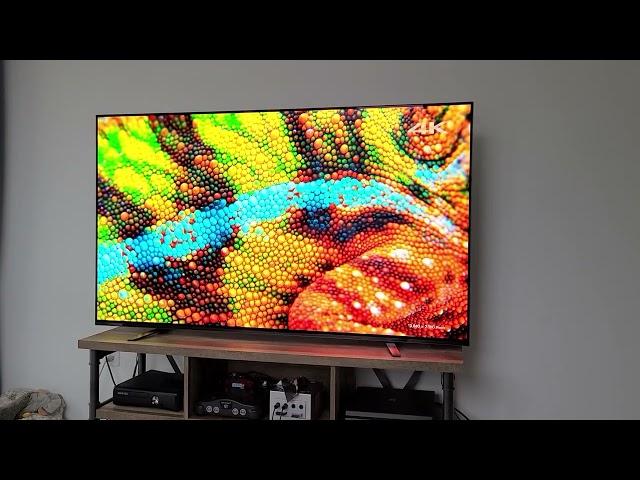 Sony 65" A8H OLED bright room viewing demo