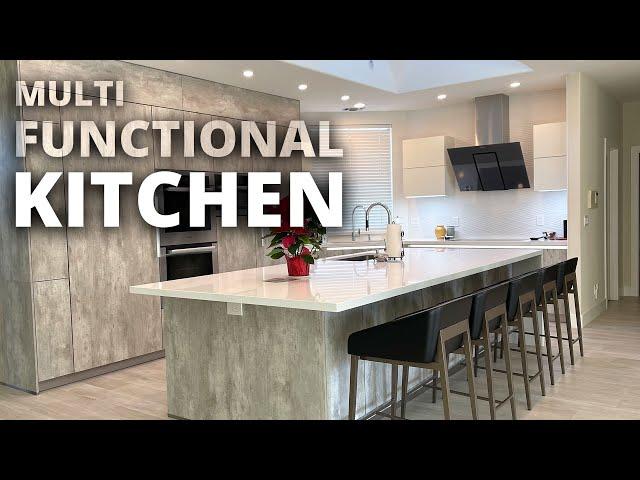 MULTIFUNCTIONAL Modern & Contemporary European KITCHEN DESIGN 2023 | Sacramento California