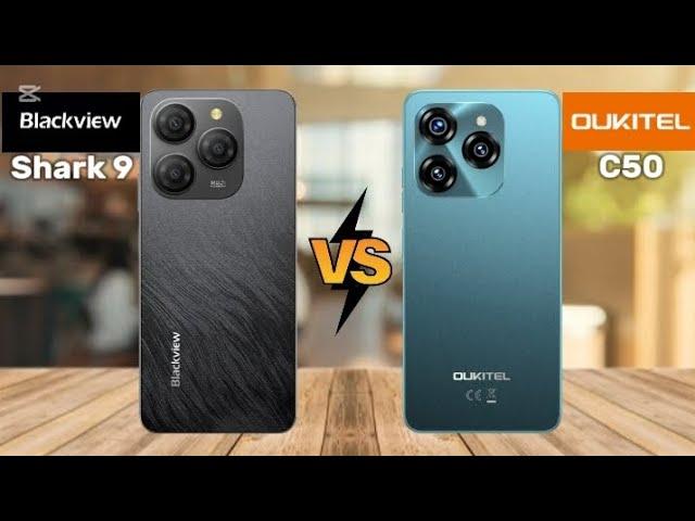 blackview shark 9 vs oukitel c50