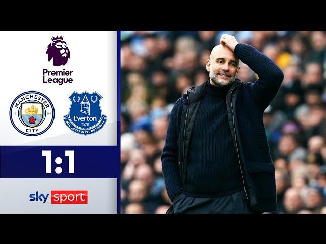 Unglaublich: Citys Krise nimmt kein Ende! | Manchester City - FC Everton | Highlights Premier League