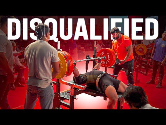 Most Controversial Lift Of The National Bench Press Championship | Bhaskar Powerlifting