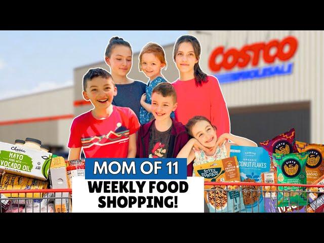 $1400 Costco Grocery Haul  | Feeding 11 Kids on Vacation!