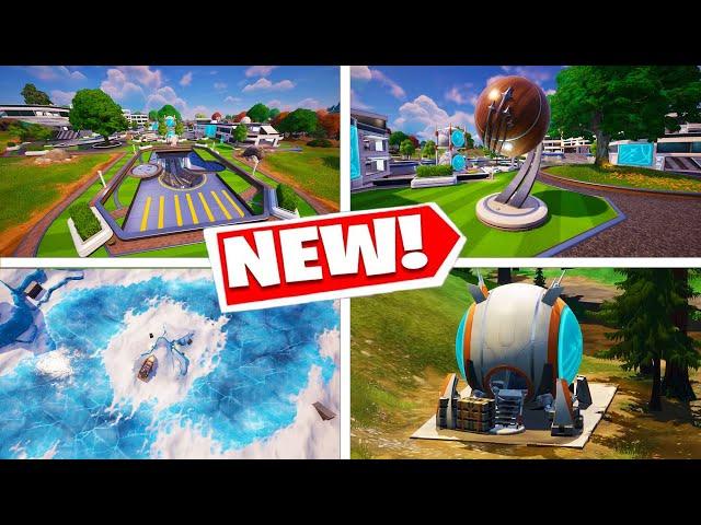 All New Secret locations & Map Changes in Fortnite Chapter 6 Season 3 Update