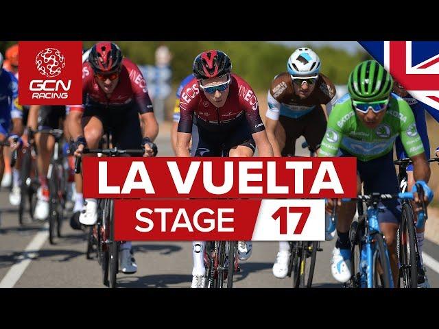 Vuelta a España 2019 Stage 17 Highlights: CROSSWIND CHAOS!!! | GCN Racing