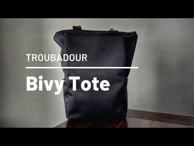 Troubadour Bivy Tote Backpack Review - Stylish Work and EDC Tote