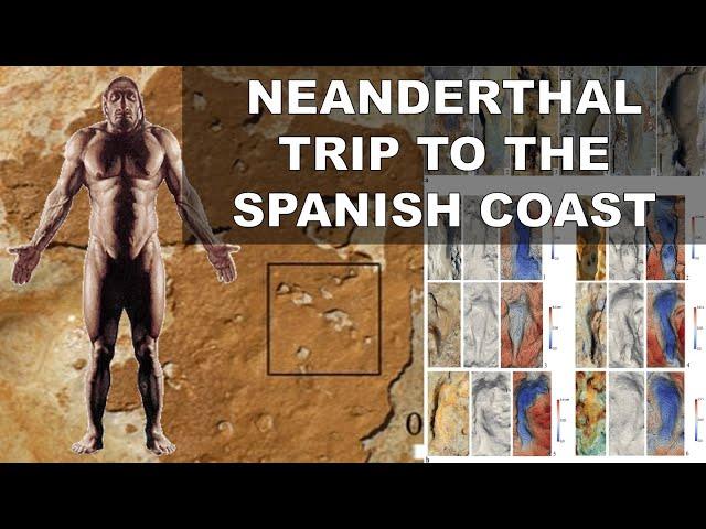 Ancient Neanderthal Footprints Discovered In the Spanish Coast