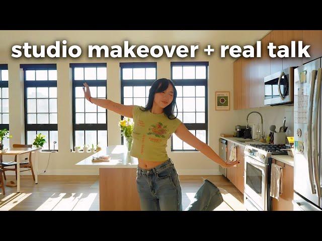 Moving In & Moving Forward: Dream Studio Makeover + The Struggle of Letting Go of Old Habits