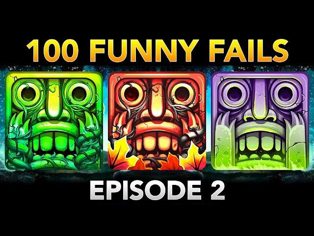 Temple Run 2 100 FUNNY FAILS (Episode 2) | Spooky Summit, Lost Jungle, Fall Jungle