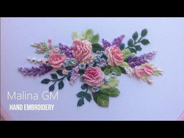 Hand Embroidery malina gm embroidery promotional video