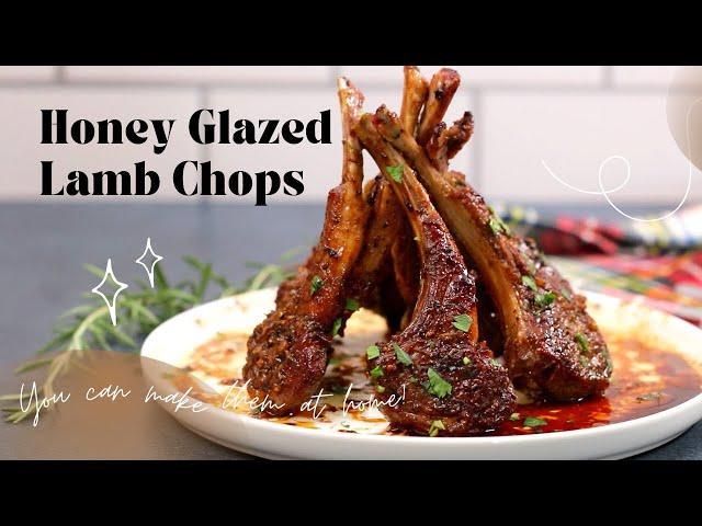 How to Impress Your Valentine with Honey Glazed Lamb Chops