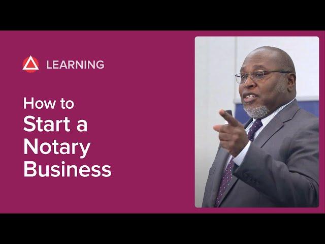 How to Start a Mobile Notary Business