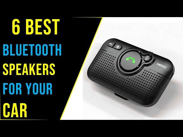  The Best Bluetooth Speakers for Your Car 2023 - Top 6 Best Bass Bluetooth Speaker for Car Review